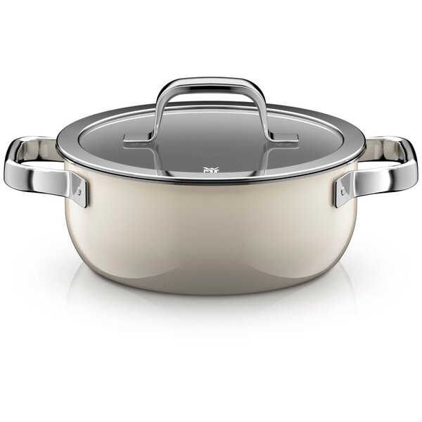 ヴェーエムエフ WMF フュージョンテック ミネラルプロ ローキャセロール20cm MQ(ミルキークォーツ) W0519905290