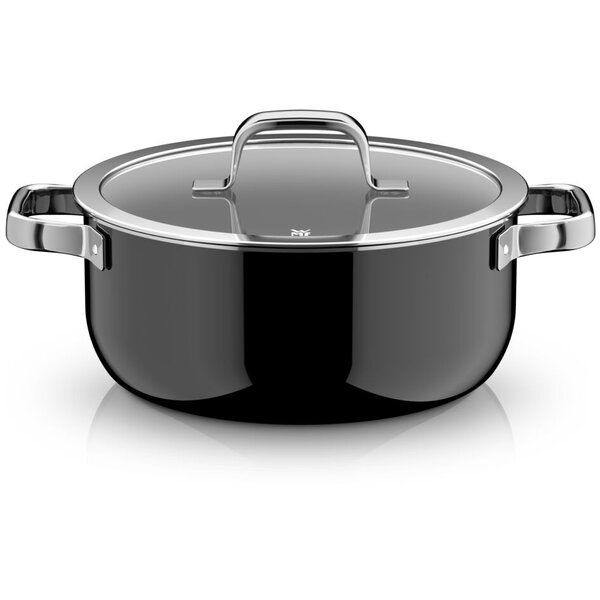 ヴェーエムエフ WMF フュージョンテック ミネラルプロ ローキャセロール24cm BL(ブラック) W0518635290