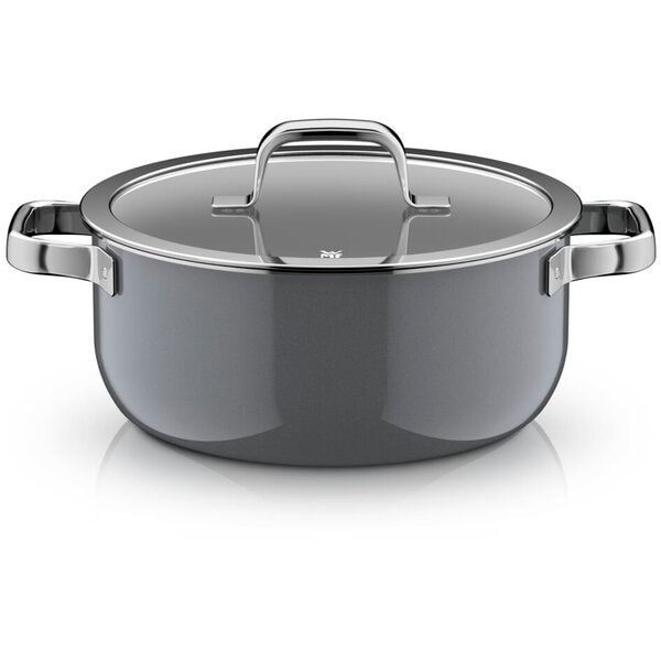 ヴェーエムエフ WMF フュージョンテック ミネラルプロ ローキャセロール24cm PL(プラチナム) W0518765290