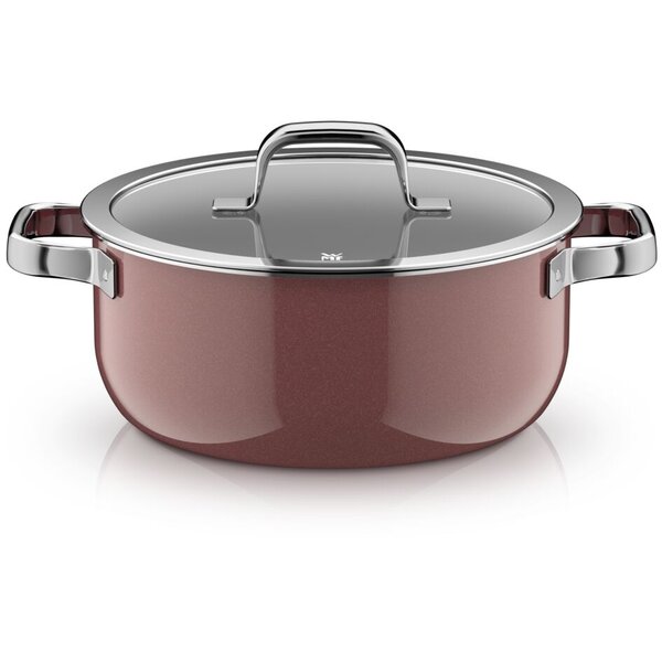 ヴェーエムエフ WMF フュージョンテック ミネラルプロ ローキャセロール24cm RQ(ローズクォーツ) W0518895290