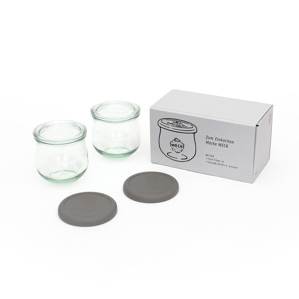 【お取り寄せ】【ロット=2】WECK ウェック GIFTBOX(TULIP370mlx2SET) WE-S216