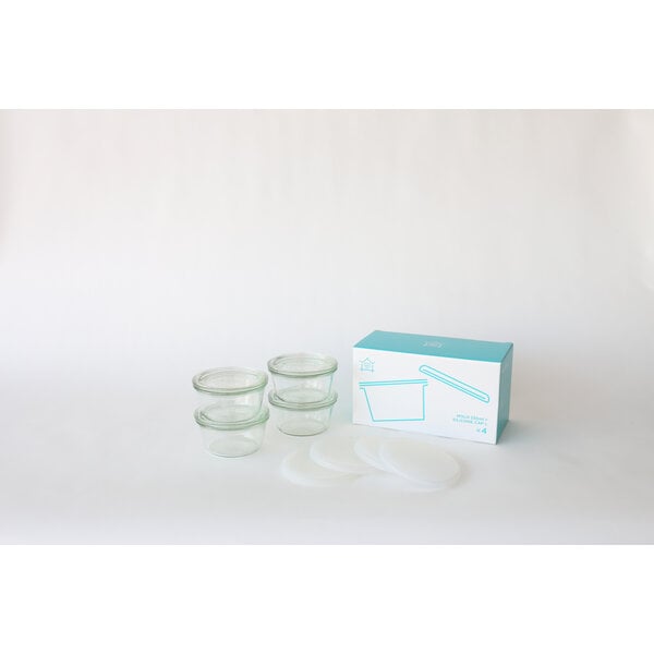 【お取り寄せ】【ロット=2】WECK ウェック HOME SET MOLD 230mlx4 WE-S227