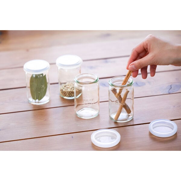 【お取り寄せ】【ロット=3】WECK ウェック HOME SET STRAIGHT 140mlx4 Clear WE-S235CL