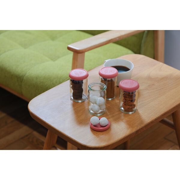 【お取り寄せ】【ロット=3】WECK ウェック HOME SET STRAIGHT 140mlx4 Rose WE-S235RO