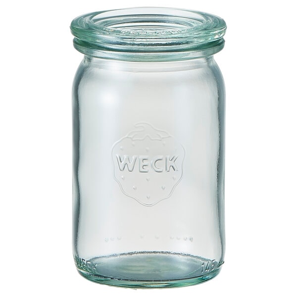 【お取り寄せ】【ロット=12】WECK ウェック STRAIGHT 140ml Natural WE-789