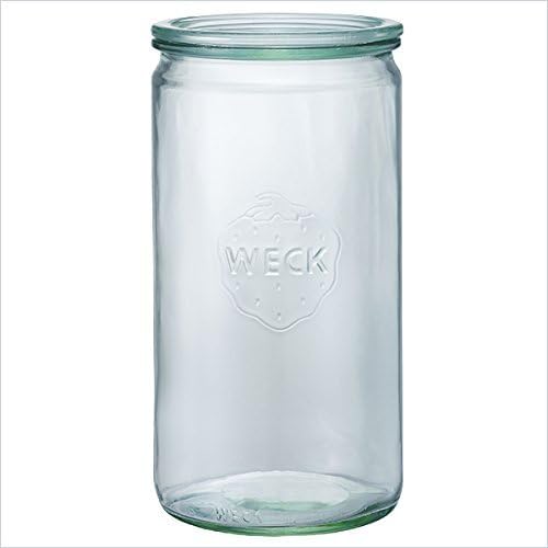 【お取り寄せ】【ロット=4】WECK ウェック STRAIGHT 1550ml WE-974