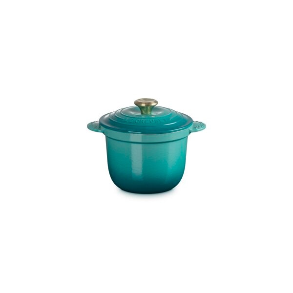 ル・クルーゼ LE CREUSET ココット・エブリィ 20 ブルー リビエラ