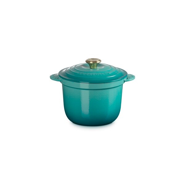 ル・クルーゼ LE CREUSET ココット・エブリィ 20 ブルー リビエラ