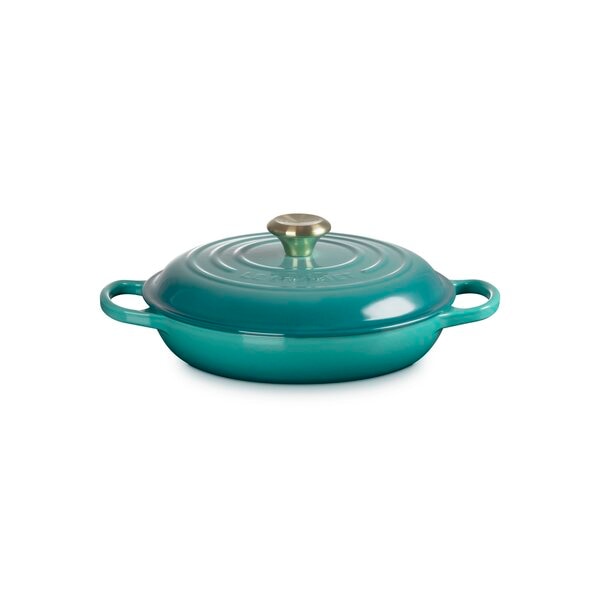 ル・クルーゼ LE CREUSET ココット・エブリィ 20 ブルー リビエラ