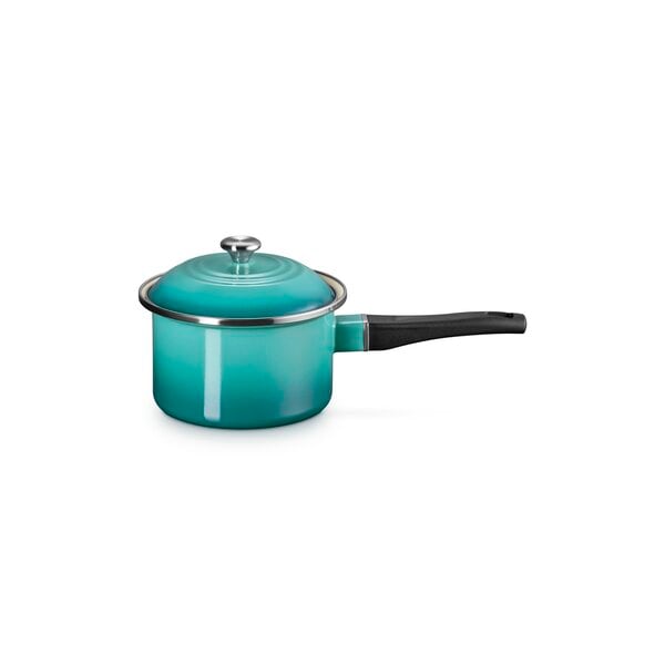 ル・クルーゼ LE CREUSET EOS ソースパン 16cm ブルー リビエラ (SSツマミ) 56001160993100