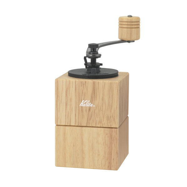 【お取り寄せ】カリタ Kalita 手挽きミル キュービックミル NA（ナチュラル） 42207