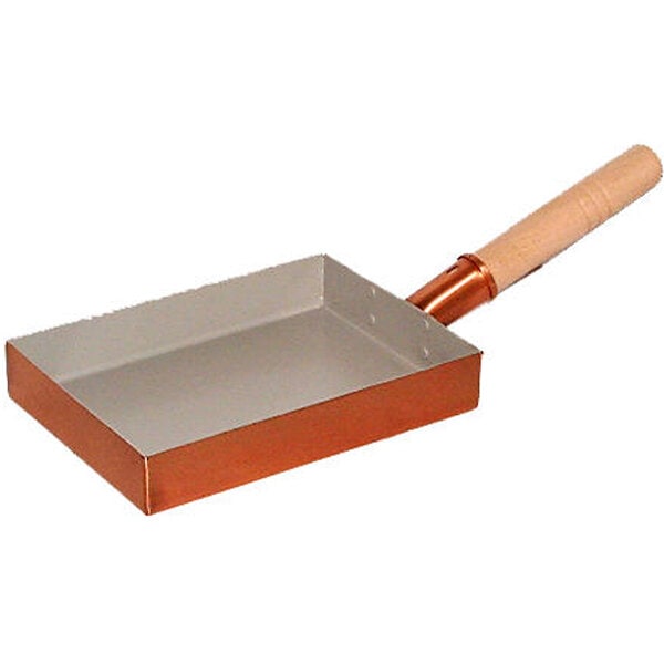 【お取り寄せ】工房アイザワ  純銅玉子焼関西型12cm 70085