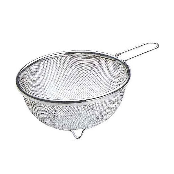 【お取り寄せ】【ロット：10】工房アイザワ  足付ミニストレーナー 15cm 1245