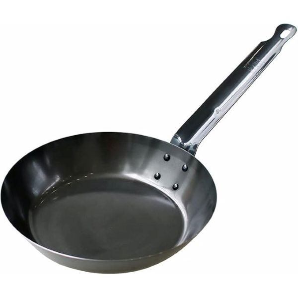 【お取り寄せ】【ロット：10】工房アイザワ ブラックピーマンフライパン24cm 70374
