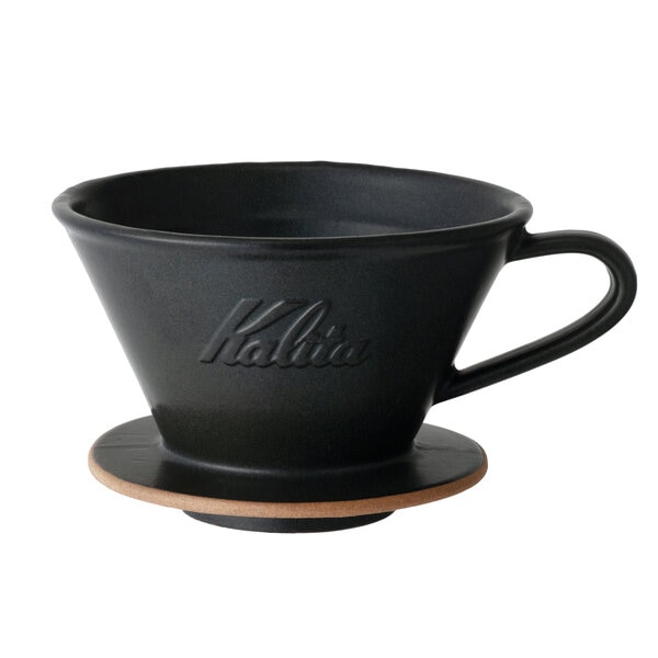 カリタ Kalita 美濃焼駄知 MI 185 ドリッパー サンドブラック 02107