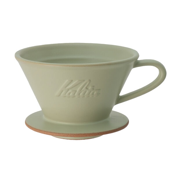 【お取り寄せ】カリタ Kalita 美濃焼駄知 MI 185 ドリッパー ピスタチオ 02109