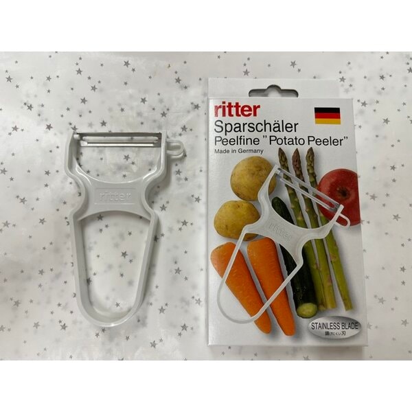 リッター ritter リッターピーラー ステンレス刃 ホワイト 203017