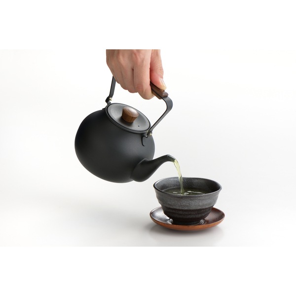 宮崎製作所 茶き くろいろ急須(大) CHA-6