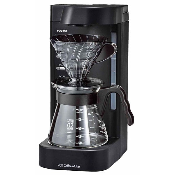 ハリオ HARIO V60 珈琲王2コーヒーメーカー 透明ブラック EVCM2-5TB
