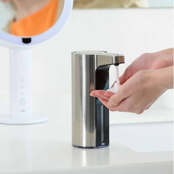 イーケーオー EKO JAPAN アロマ センサーソープディスペンサー 泡タイプ シルバー EK6088F-MT