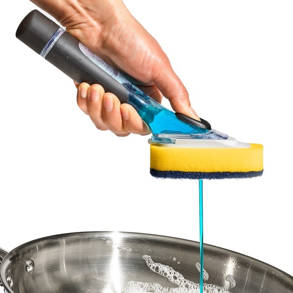 オクソー グッドグリップス OXO GOOD GRIPS ワンプッシュディッシュスクラブ 12361600