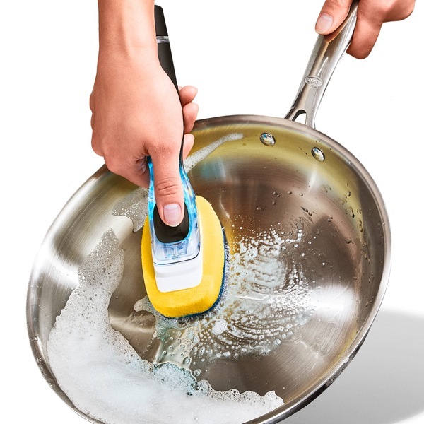 オクソー グッドグリップス OXO GOOD GRIPS ワンプッシュディッシュスクラブ 12361600