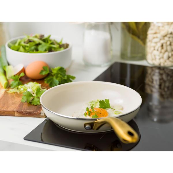 グリーンパン GREENPAN ストゥディオ フライパン 20cm クリームホワイト CC010594-104