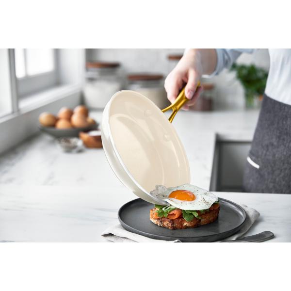 グリーンパン GREENPAN ストゥディオ フライパン 20cm クリームホワイト CC010594-104