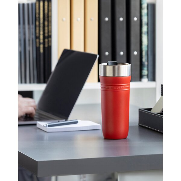 ル・クルーゼ LE CREUSET OTG トラベルマグ 350ml チェリーレッド