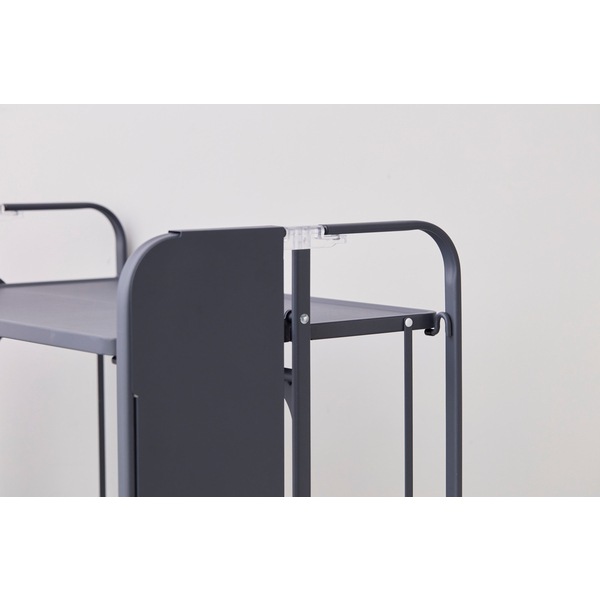 サンロクゴメソッド 365methods HOME DECOR フォールディングトローリー グレー WK280087