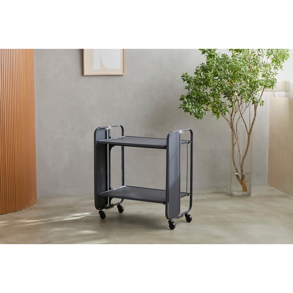 サンロクゴメソッド 365methods HOME DECOR フォールディングトローリー グレー WK280087