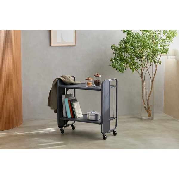 サンロクゴメソッド 365methods HOME DECOR フォールディングトローリー グレー WK280087