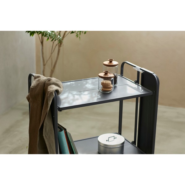 サンロクゴメソッド 365methods HOME DECOR フォールディングトローリー グレー WK280087