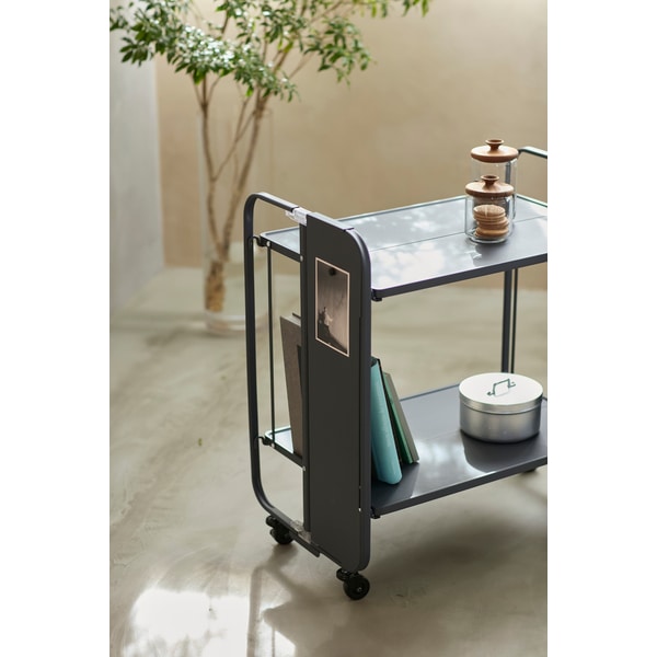 サンロクゴメソッド 365methods HOME DECOR フォールディングトローリー グレー WK280087