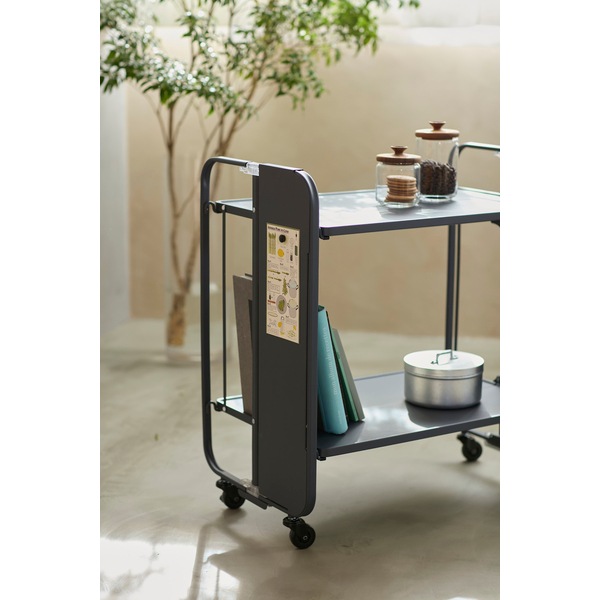 サンロクゴメソッド 365methods HOME DECOR フォールディングトローリー グレー WK280087