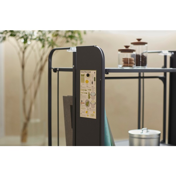 サンロクゴメソッド 365methods HOME DECOR フォールディングトローリー グレー WK280087