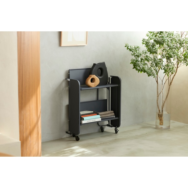 サンロクゴメソッド 365methods HOME DECOR フォールディングトローリー グレー WK280087