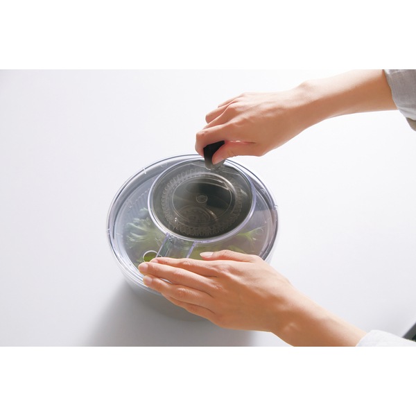 サンロクゴメソッド 365methods ステンレスサラダスピナー シルバー 4549351863545