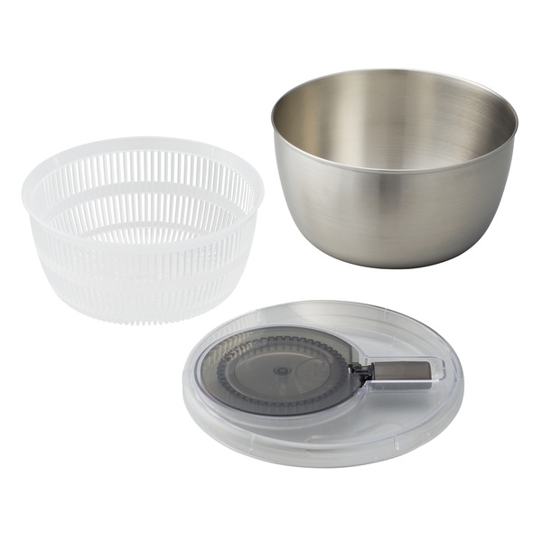 サンロクゴメソッド 365methods ステンレスサラダスピナー シルバー 4549351863545