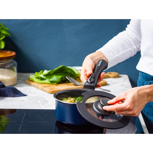 グリーンパン GREENPAN クリックシェフ ソースパン16cm オックスフォードブルー CC008858-104