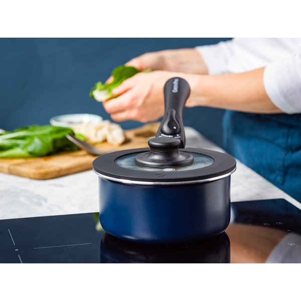 グリーンパン GREENPAN クリックシェフ ソースパン16cm オックスフォードブルー CC008858-104