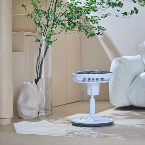 ■ココノ エアリーファン cocono airyfan basic ホワイト CF-B271SR-WH