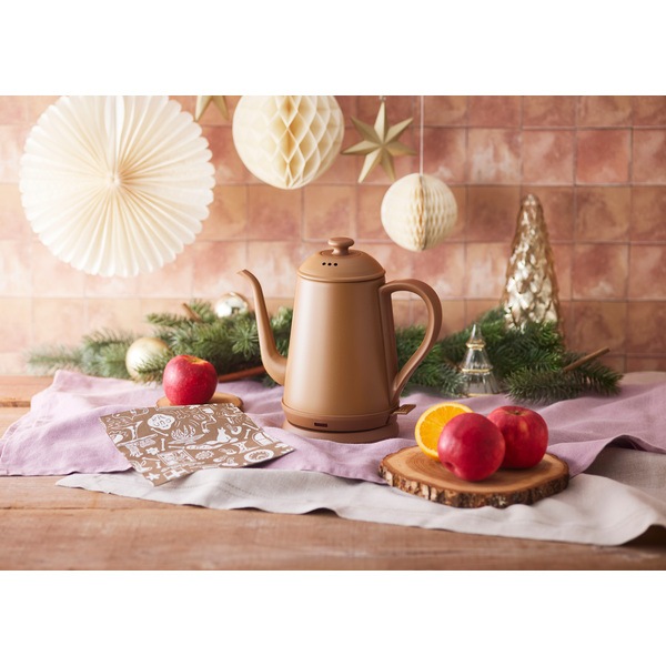 BRUNO ブルーノ　コンパクトホットプレート　ステンレスデイリーケトル 選べる2大特典付】BRUNO ステンレスデイリーケトル 電気ケトル