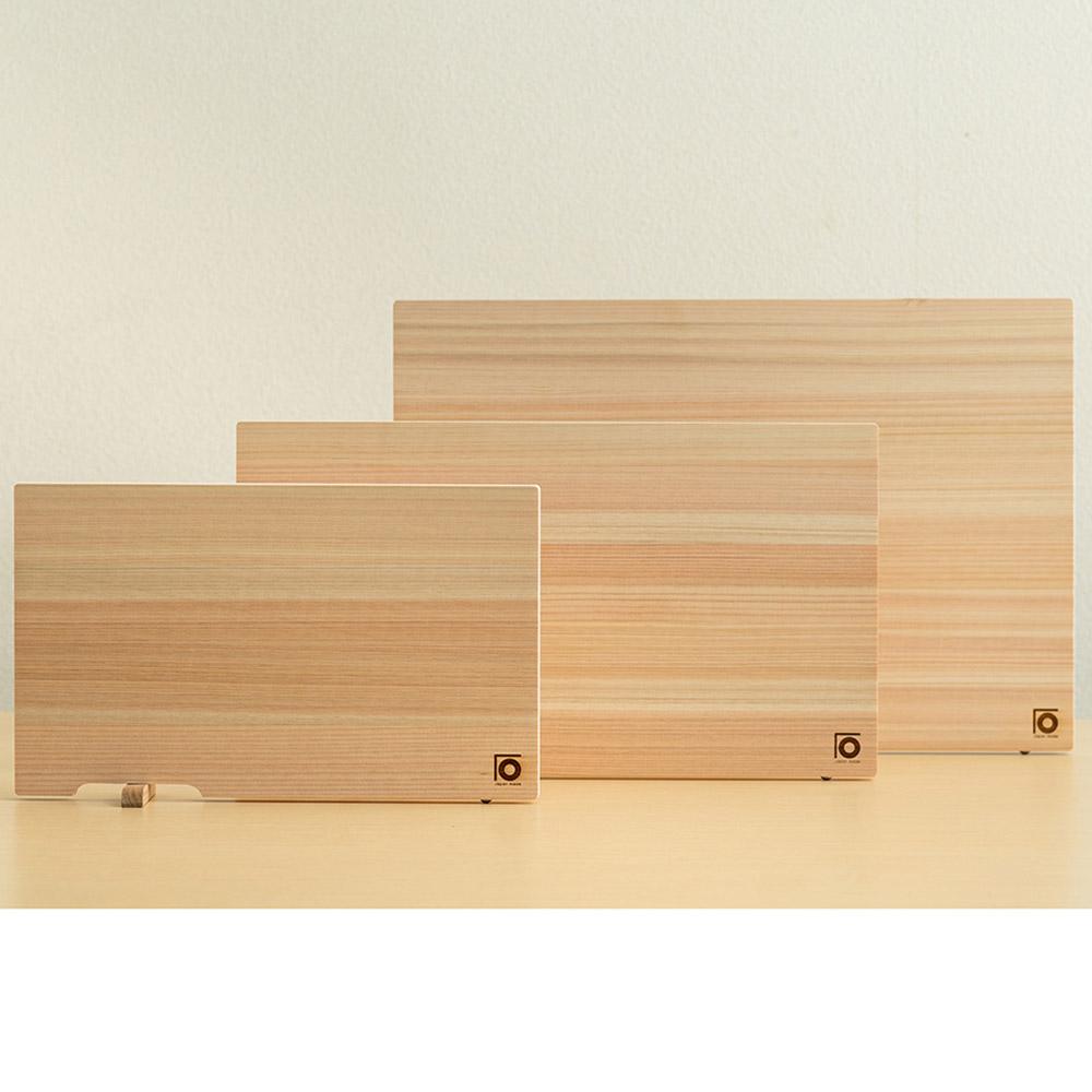 にちにち道具 四万十ひのきのスタンド付まな板 L 28x1.3cm