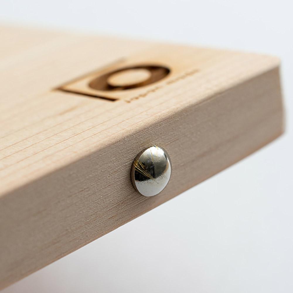 にちにち道具 四万十ひのきのスタンド付まな板 L 28x1.3cm