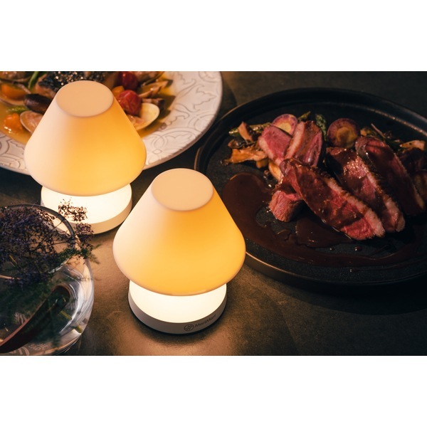 モリモリ MoriMori T-Light LED CAFE S1 ホワイト FTL-2102-WH