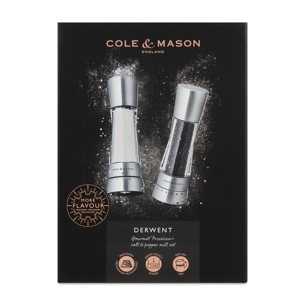 コールアンドメイソン Cole & Mason ダーウェント ソルト＆ペッパーミル セット H59408GUF