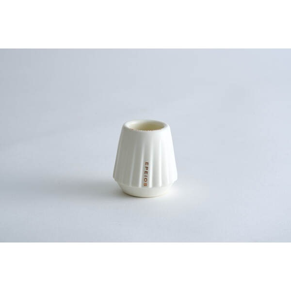 エペイオス EPEIOS キスカップ (陶器製「ピュアホワイト」x3点セット) ホワイト CC002ACUN1