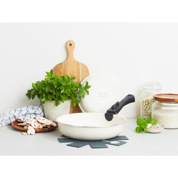 グリーンパン GREENPAN クリックシェフ セット4 クリームホワイト CC009787-104