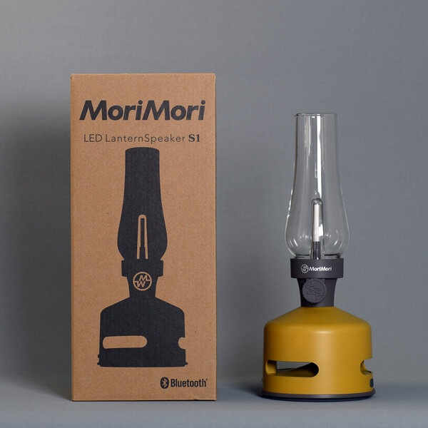 【スペシャルセール】モリモリ MoriMori LED LanternSpeaker S1 SNUG ROOM イエロー FLS-2103-YE
